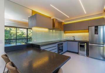 Apartamento com 1 dormitório à venda, 73 m² por r$ 885.000,00 - mossunguê - curitiba/pr
