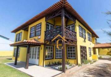 Casa com 5 dormitórios à venda, 530 m² por r$ 3.200.000,00 - costa azul - rio das ostras/rj