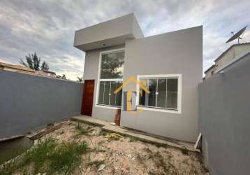 Casa com 2 dormitórios à venda, 65 m² por r$ 280.000,00 - terra firme - rio das ostras/rj