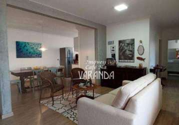 Apartamento com 3 dormitórios à venda, 101 m² por r$ 680.000,00 - centro - valinhos/sp