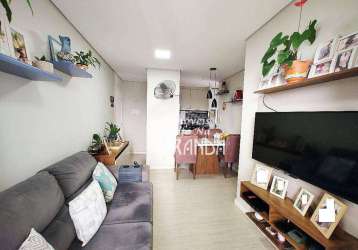 Apartamento com 3 dormitórios à venda, 53 m² por r$ 425.000,00 - condomínio alta vista - valinhos/sp