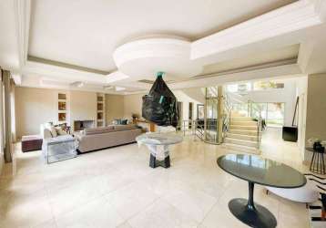 Casa com 4 dormitórios para alugar, 1025 m² por r$ 56.750,00 - alphaville - santana de parnaíba/sp