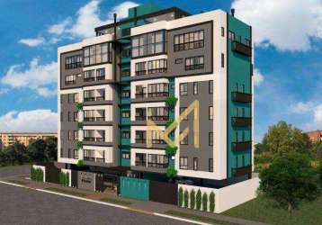 Apartamento duplex com 1 suíte + 2 dormitórios à venda, 132 m² por r$ 729.000 - alto alegre - cascavel/pr