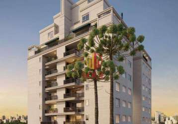 Apartamento com 4 dormitórios à venda, 123 m² por r$ 1.305.424,26 - vila izabel - curitiba/pr