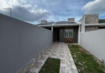 Casa com 2 quartos à venda no campo de santana, curitiba , 37 m2 por r$ 205.000