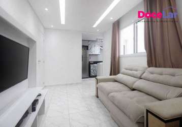 Venda apartamento 2 dormitórios 46 m² r$260 mil - vila bocaina - mauá/sp