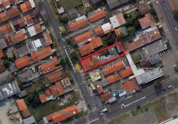 Terreno à venda, 714 m² por r$ 920.000,00 - boqueirão - curitiba/pr