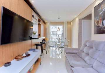 Apartamento com 2 quartos à venda, 60 m² por r$ 280.000 - weissópolis - pinhais/pr