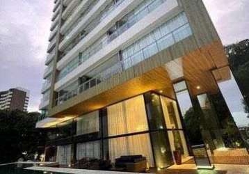 Apartamento alto padrão com 2 dormitórios à venda, 74 m² por r$ 830.000 - nouveau horto florestal - salvador/ba