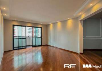Apartamento com 4 quartos para alugar na rua armindo guaraná, 110, vila regente feijó, são paulo, 176 m2 por r$ 5.500