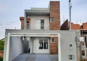 Casa com 3 quartos à venda, 100 m² por r$ 689.000 - chácara roselândia - cotia/sp