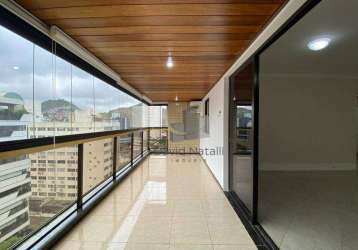 Apartamento com 4 dormitórios à venda, 168 m² por r$ 1.750.000,00 - praia do canto - vitória/es