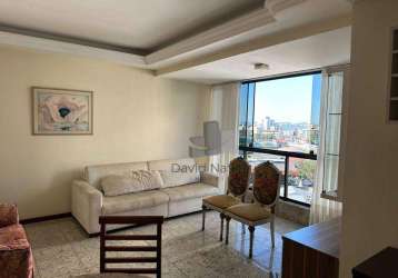 Apartamento com 2 quartos para alugar por temporada, 67 m², aluguel por r$ 3.500/mês - praia do canto - vitória/es