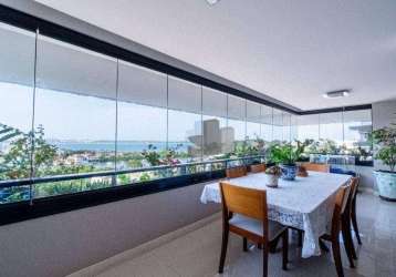 Apartamento com 4 dormitórios à venda, 244 m² por r$ 2.800.000,00 - praia do canto - vitória/es