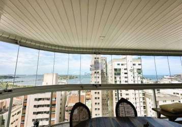 Apartamento com 4 dormitórios à venda, 280 m² por r$ 2.990.000,00 - praia de santa helena - vitória/es