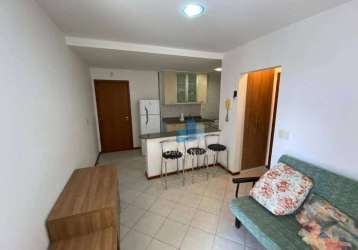 Apartamento mobiliado com 1 quarto para alugar, 46 m², aluguel por r$ 2500,00/mês - santa lúcia - vitória/es