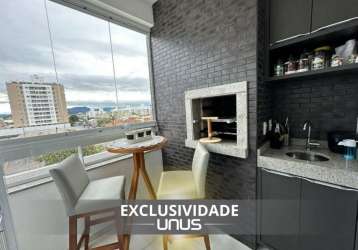 Apartamento com 3 quartos à venda na avenida patrício caldeira de andrade, 620, abraão, florianópolis por r$ 940.000