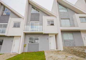 Casa em condomínio fechado com 3 quartos à venda na rua marumby, 285, campo comprido, curitiba por r$ 760.000