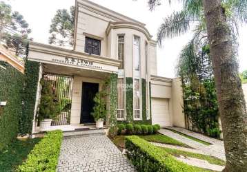 Casa com 8 quartos à venda na rua coronel dulcídio, 1611, água verde, curitiba por r$ 2.654.000