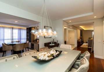 Apartamento com 4 quartos à venda na alameda princesa izabel, 43, mercês, curitiba por r$ 1.450.000