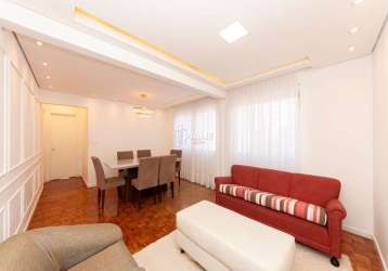 Apartamento com 3 quartos à venda na rua marechal hermes, 240, centro cívico, curitiba por r$ 760.000