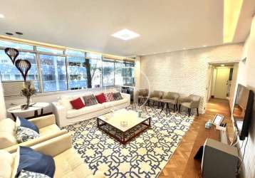 Apartamento com 3 quartos para alugar na rua joão líra, leblon, rio de janeiro, 136 m2 por r$ 20.000