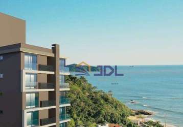 Apartamento com 3 dormitórios à venda, 148 m² por r$ 1.724.445,58 - praia do quilombo - penha/sc