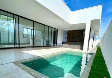 Casa à venda, 270 m² por r$ 2.430.000,00 - condomínio arts - uberlândia/mg