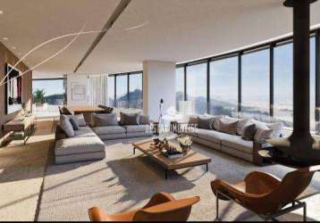 Apartamento à venda, 757 m² por r$ 11.960.000,00 - jardim da torre - nova lima/mg