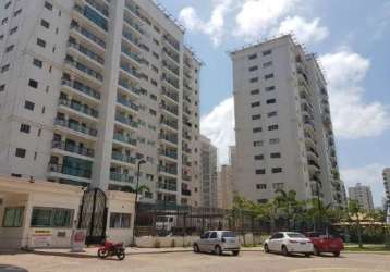 Apartamento com 2 quartos à venda na avenida jerônimo de albuquerque maranhão, 25, calhau, são luís, 65 m2 por r$ 125.000