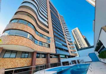 Apartamento com 3 dormitórios à venda, 221 m² por r$ 1.950.000,00 - mucuripe - fortaleza/ce