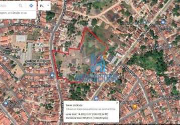 Terreno à venda, 14000 m² por r$ 1.290.000,01 - centro - macaíba/rn