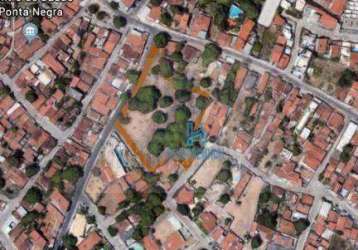 Terreno à venda, 5200 m² por r$ 2.500.000,02 - ponta negra - natal/rn