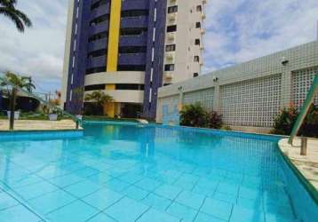 Apartamento com 3 dormitórios para alugar, 119 m² por r$ 3.357,00/mês - lagoa nova - natal/rn