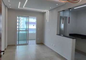 Apartamento com 2 dormitórios à venda, 80 m² por r$ 450.000,00 - caiçara - praia grande/sp