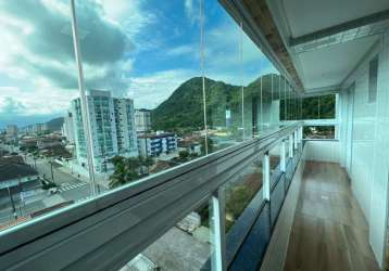 Apartamento com 2 dormitórios à venda, 86 m² por r$ 485.000,00 - canto do forte - praia grande/sp