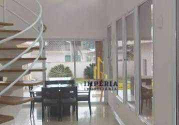 Sobrado com 3 dormitórios à venda, 292 m² por r$ 2.220.000,00 - condomínio reserva da serra - jundiaí/sp