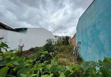 Terreno à venda, 175 m² por r$ 160.000,00 - residencial parque dos sinos - jacareí/sp