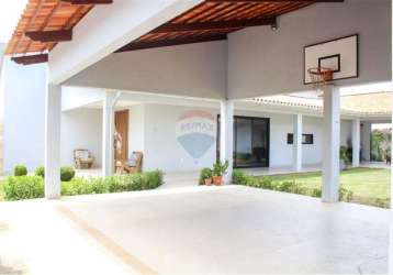 Casa de alto padrão à venda na cidade de alhandra com 4 quartos/suítes - 317,42m²