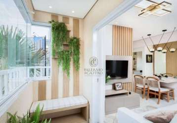 Apartamento com 2 dormitórios à venda, 51 m² por r$ 317.000,00 - jardim paulista - são josé dos campos/sp