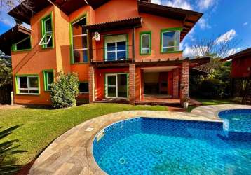 Casa em condomínio fechado com 4 quartos para alugar no lagoa da conceição, florianópolis  por r$ 13.000