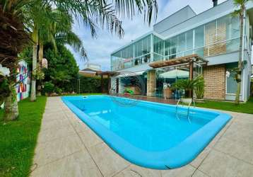 Casa em condomínio fechado com 4 quartos para alugar no campeche, florianópolis  por r$ 14.500