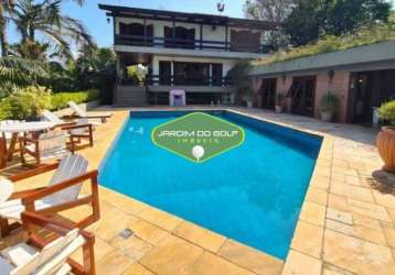 Cond Palos Verde, Casa com 4 suites, escritorio, piscina, gourmet