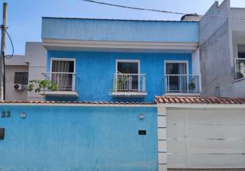 Casa duplex em condomínio com 3 quartos, 150 m² - jacarepaguá - rio de janeiro