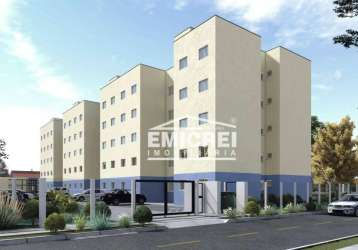 Apartamento com 2 dormitórios à venda, 43 m² por r$ 183.000,00 - campina - são leopoldo/rs