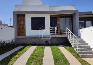 Casa em condomínio fechado com 3 quartos à venda na rua rodrigues, cadiz, gravataí por r$ 439.000