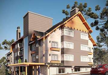 Apartamento com 1 quarto à venda na rua porto alegre, moura, gramado, 38 m2 por r$ 492.000