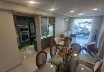Apartamento com 2 dormitórios para alugar, 70 m² por r$ 4.240,00/mês - trindade - florianópolis/sc