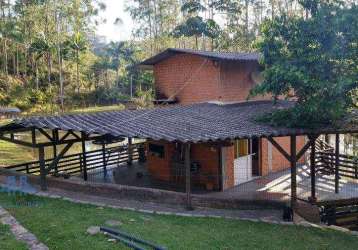 Chácara com 1 dormitório à venda, 4000 m² por r$ 630.000,00 - centro - são pedro de alcântara/sc