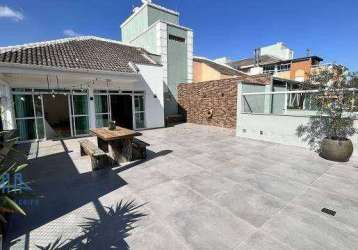 Cobertura com 3 dormitórios à venda, 243 m² por r$ 2.150.000,00 - carvoeira - florianópolis/sc